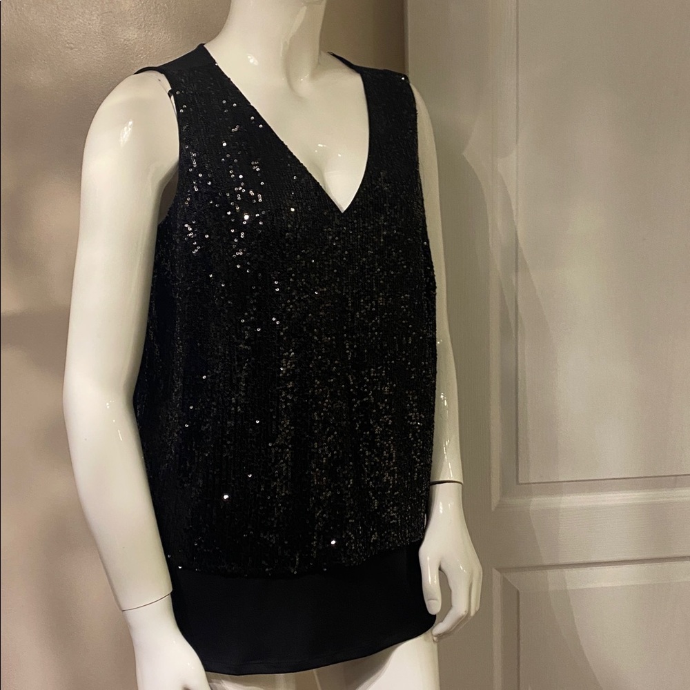 Brand New Top With Tags Michael kors sleeveless top size 1X - Picture 6 of 12